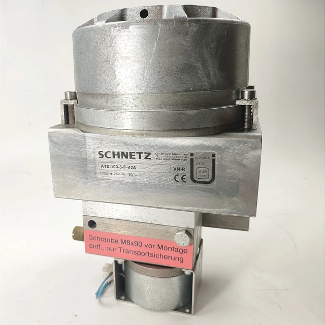 Accionamiento de puerta corredera SCHNETZ hasta 180N ATS-100-3-F + Amortiguador radial LR-36-K-F-157