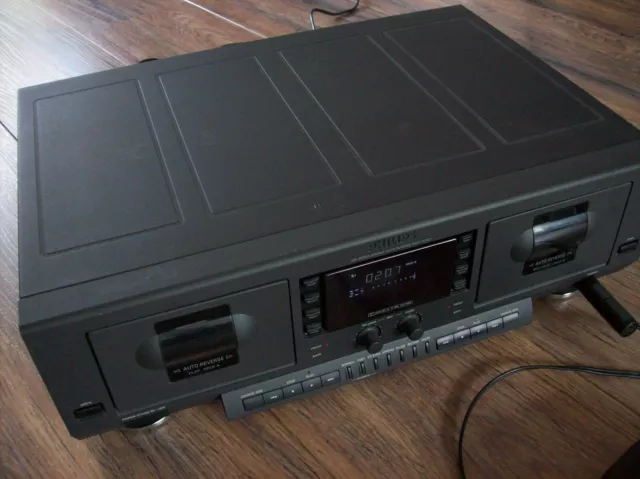 Philips 900 series double auto reverse cassette deck FC-931 Kassettendeck 100%