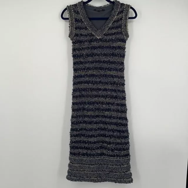 Rachel Roy Tweed Boucle Dress size Small Sleeveless 2