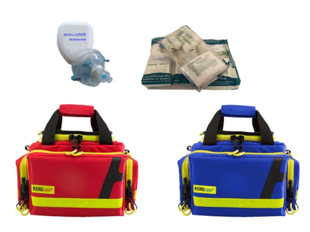 Mobile Retter Notfalltasche mit Beatmungmaske, Rescue bag Taschenbeatmungsmaske