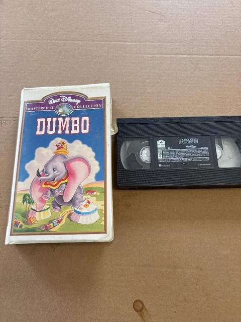 DUMBO WALT DISNEY Masterpiece Collection VHS Tape Stock No 024 RARE 22 dumbo-walt-disney-masterpiece-collection-vhs-tape-stock-no-024-rare-22