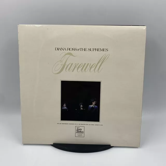 Diana Ross & The Supremes-Farewell 1970 1. Presse Tamla Motown 2 LP Set EX/EX