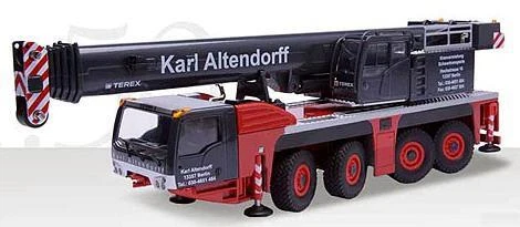 Camion Benne International 7000i 4 Essieux - Conrad 1/50 - Miniature Neuve