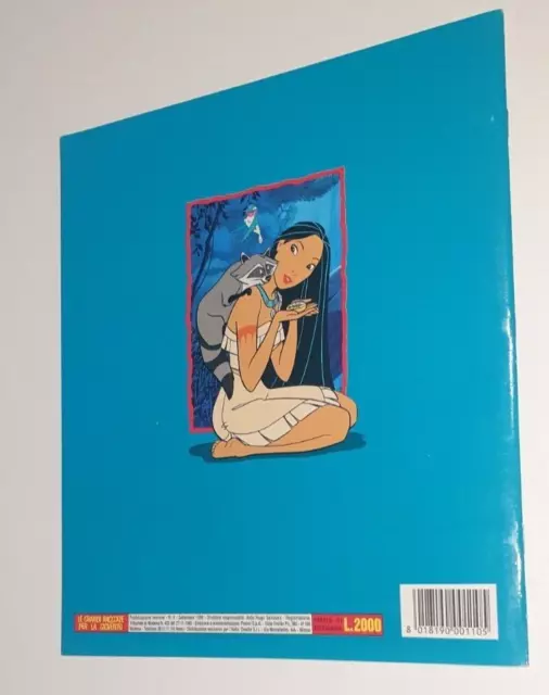 POCAHONTAS: ALBUM + SET COMPLETO di  tutte le 232 FIGURINE PANINI 1996 Ottimo+ 2