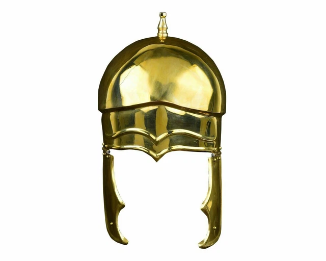 Medieval Greek Attic Helmet Museum Helmet Greek Armor Helmet Christmst new style