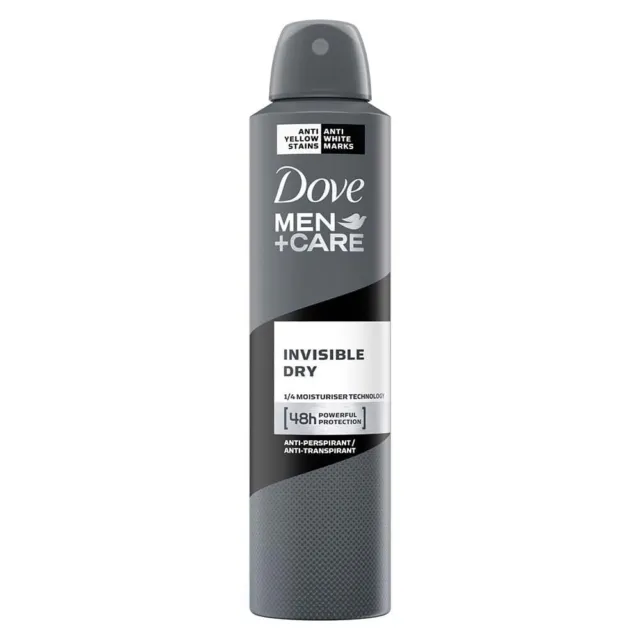 Dove Men Care Deodorante Uomo Invisible Dry 250Ml