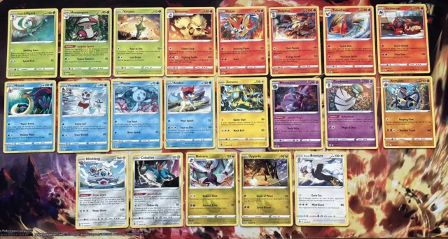 Complete Silver Tempest Non Holo Rare Set  (x21) Pokemon Cards Bundle  - NM+