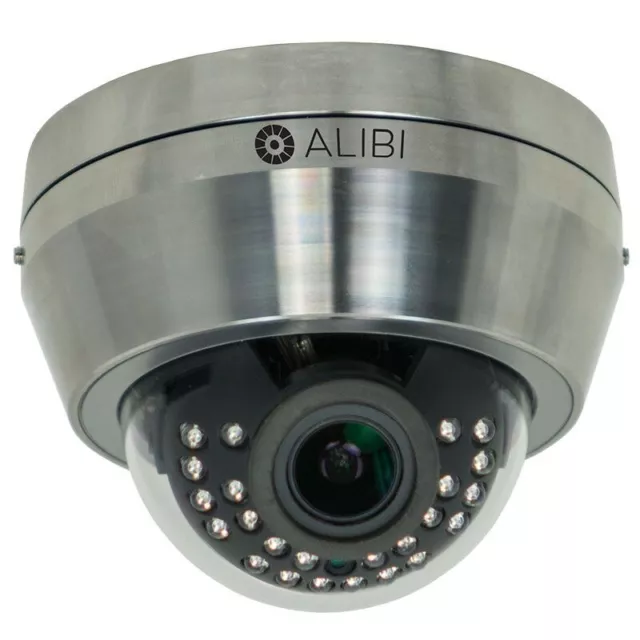 Alibi Witness Car Wash 80' IR WDR Steel Vandal Dome Camera ALI-CD5021VSS