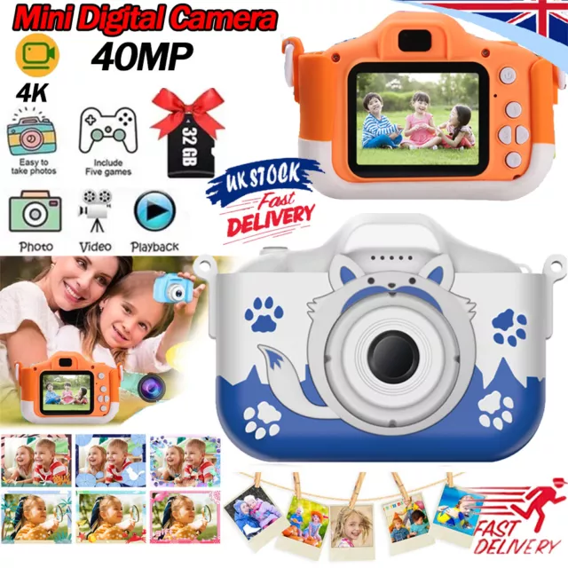 1080P Cute Mini Digital Camera For Children Camcorder Video Camera Recorder Kids