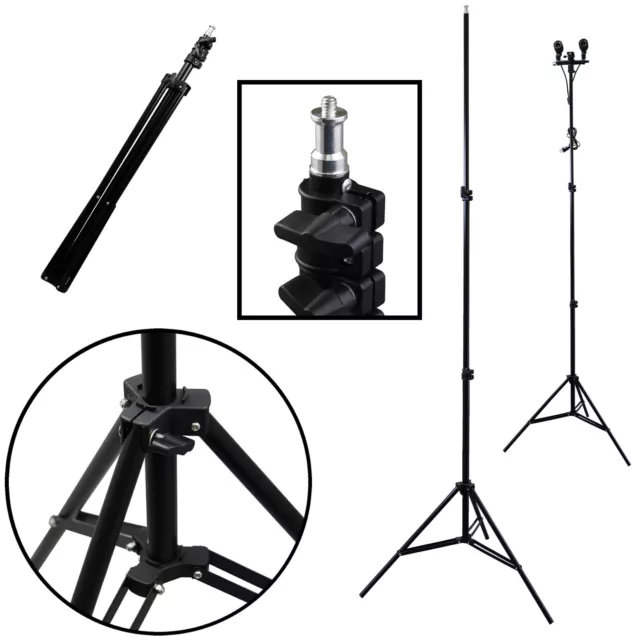 Tall 83" Premium Studio Light Stand Tripod for Photo Video Lighting Photography