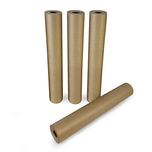 IDL Packaging Brown Kraft Paper Roll 18" x 180 feet 2160 inches Pack of 4 - P...