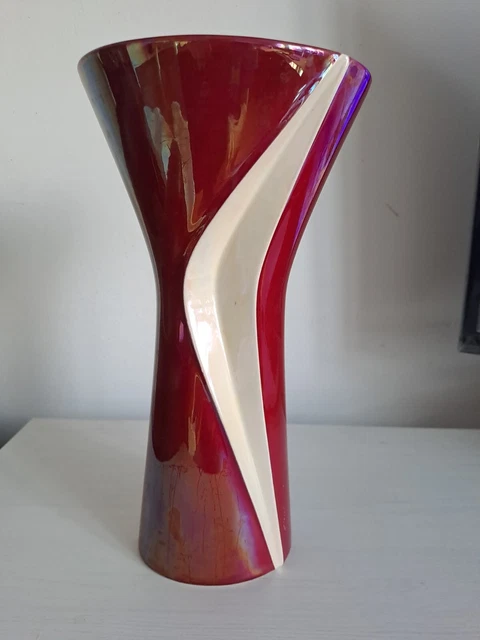 Vase cruche en céramique Otto Wichmann en émail bleu cobalt – poterie