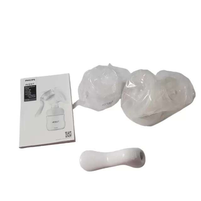 Philips AVENT Manual Breast Pump Natural Motion Compact Lightweight SCP430 As is 2