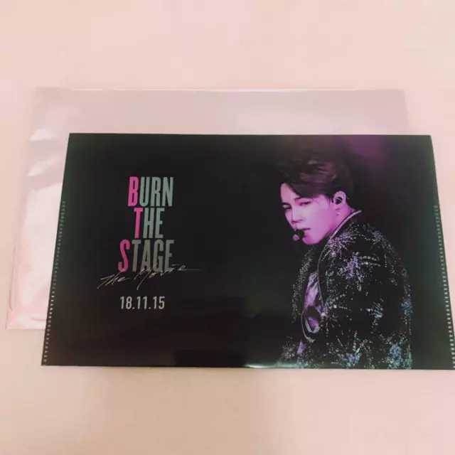 BTS JIMIN Official Ticket Holder Plastic Mini Case BURN THE STAGE Limited Japan