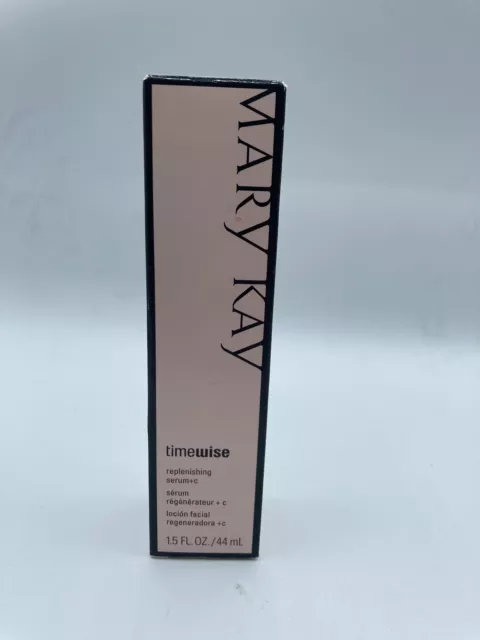 Mary Kay TimeWise Replenishing Serum + C 1.5 FL OZ 44ML NEW IN BOX NIB Retired