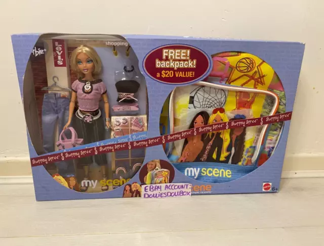 Mattel My Scene Barbie Shopping Spree Levi's Doll Replacement Purse Pi –  The Serendipity Doll Boutique