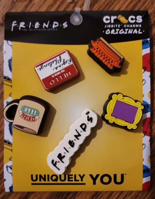Uniquely You Jibbitz Charms  Friends 5 pack