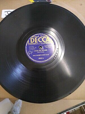 Jazz Me Blues Tin Roof Blues Decca 3523 Bob Croaby New Orleans Rhythm Kings 78