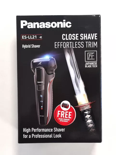 Panasonic ES-LL21-K Rasierapparat Nass- und Trockenasierer Trimmer 2