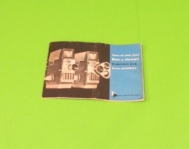 Vintage Bell & Howell Electric Eye Instruction Booklet