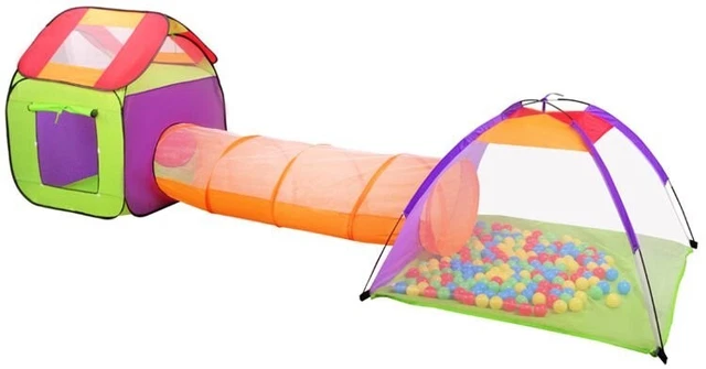Iplay Tenda Per Bambini Con Piscina A Tunnel Con Palline Tenda Da Gioco 40034953
