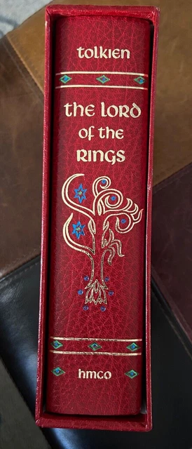 IL SIGNORE DEGLI Anelli libro rosso deluxe 1994 OTTIME condizioni