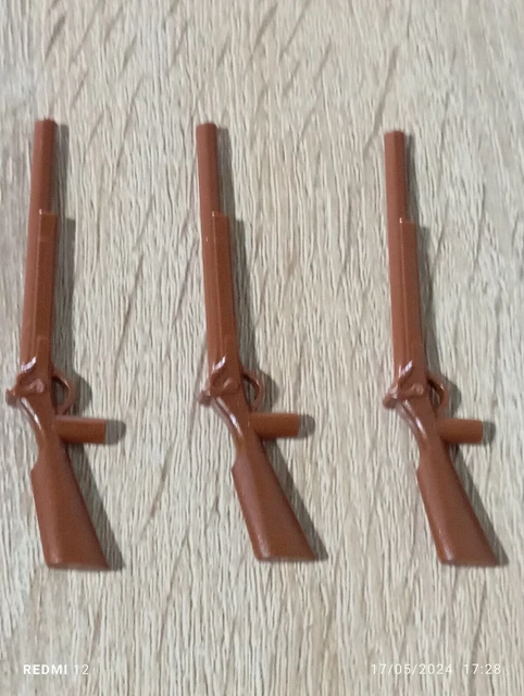 Lots Playmobil Western - Cowboys, Fusils, Pistolets, Ceintures Vintage
