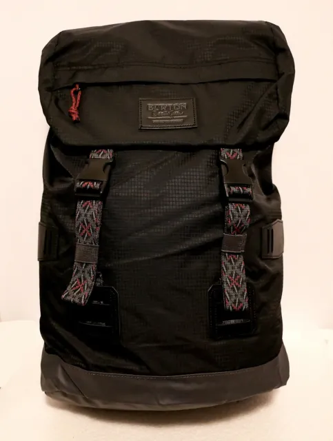 BURTON TINDER LAPTOP (RIPSTOP TRUE BLACK) BACKPACK MSRP $75- BRAND NEW w/TAGS!!