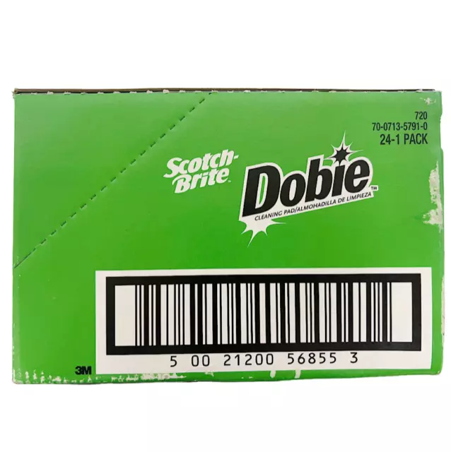 Scotch Brite 720 Dobie All Purpose Cleaning Pads (Case of 24)