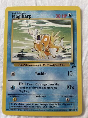 Magikarp Base Set 2 Ex 50 130 Pokemon Card Eur 2 06 Picclick Fr