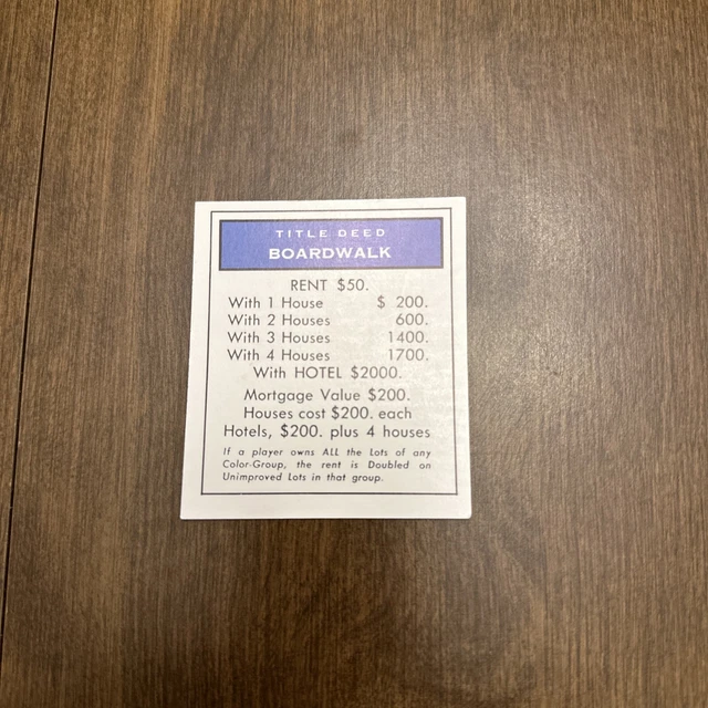 MONOPOLY SHORT LINE RAIL ROAD Title Deed Card Replacement 2007 FREE monopoly-short-line-rail-road-title-deed-card-replacement-2007-free