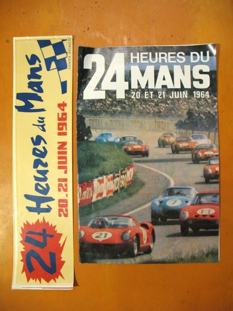 AUTOCOLLANT 24 HEURES du MANS / P. GAY - M. FERTE - H. PESCAROLO EUR 2