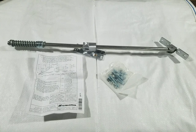 Glynn Johnson 796S US26D Extra Heavy Duty Surface Overhead Stop