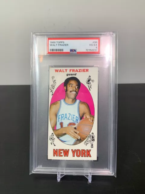 Walt Frazier 1969-70 Topps Tall Boys #98 New York Knicks EX
