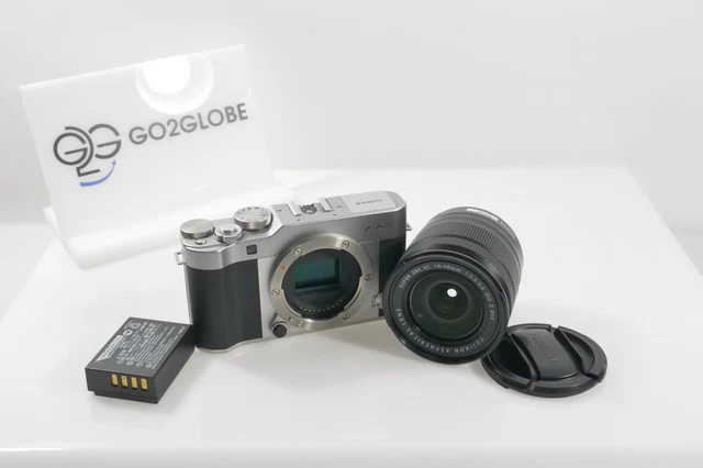 Fujifilm X-A3 Mirrorless Camera with Fujinon XC 16mm-50mm F3.5-5.6 OIS II