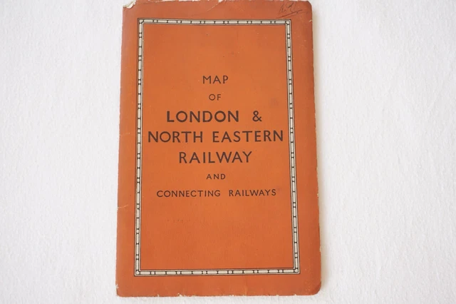 1930 LNER LONDON & Connecting Railways Map LNER Pocket Map £19.99 ...