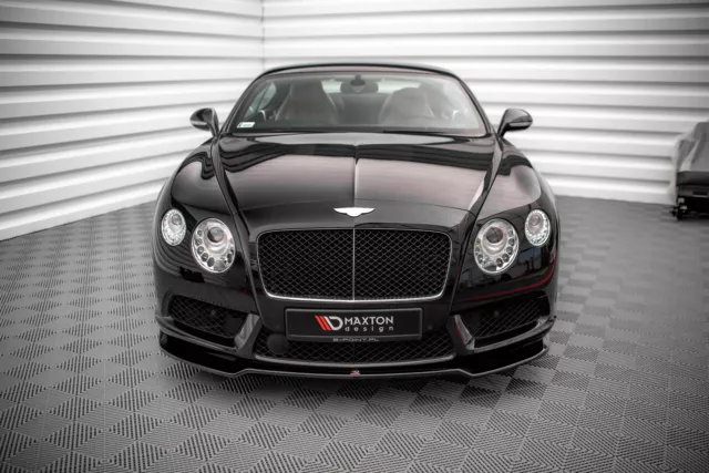 Cup Spoilerlippe Front Ansatz V.1 für Bentley Continental GT V8 S Mk2 schwarz Ho