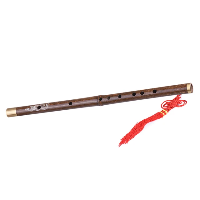 Traditional Chinese Handmade Dizi Bamboo Flute in C key Musical Instrument H9K1