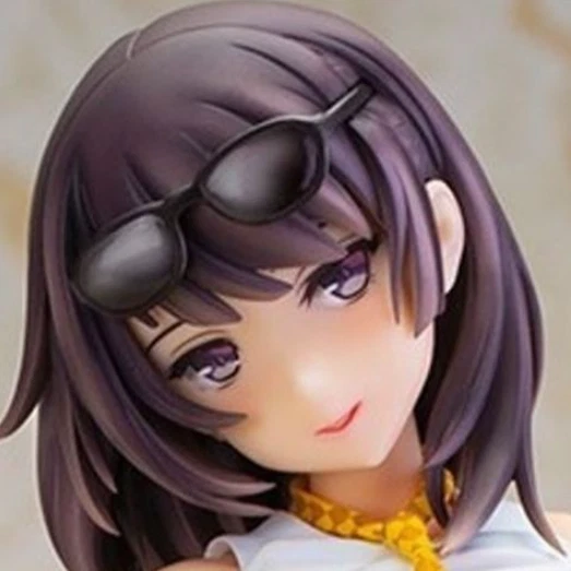 New 1/6 28CM Girl Anime Figures Soft PVC toy Gift No box Can take off