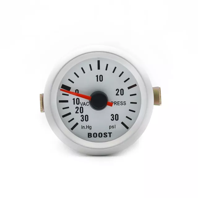 2" 52mm Universal Car LED Light PSI Turbo Boost Vacuum Pressure Gauge Meter