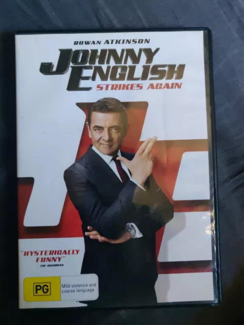 Johnny English Strikes Again DVD Region 4