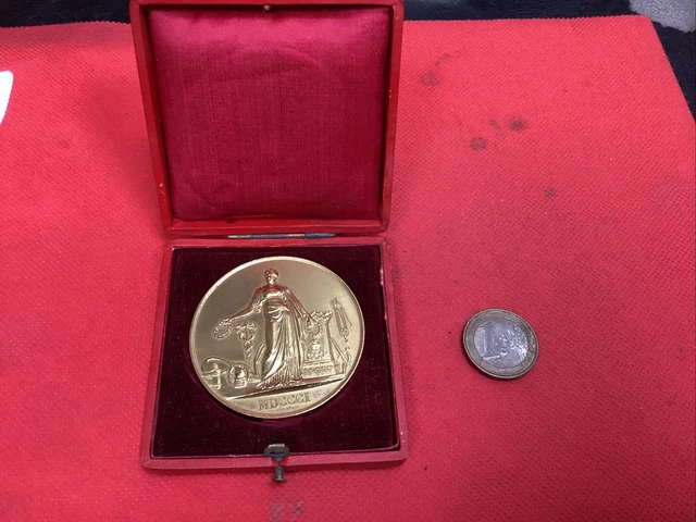 Médaille En Bronze Société Pour La Défense Du Commerce De Marseille - XXe Siècle