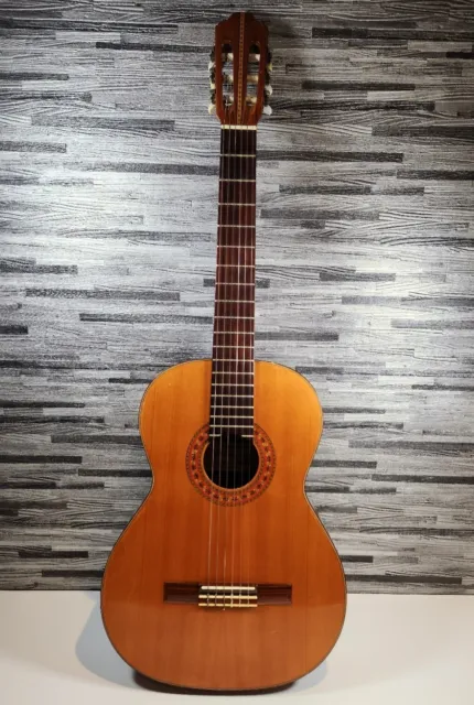 Chitarra acustica classica Kimbara anni '60 vintage F&N Londra in ottime condizioni