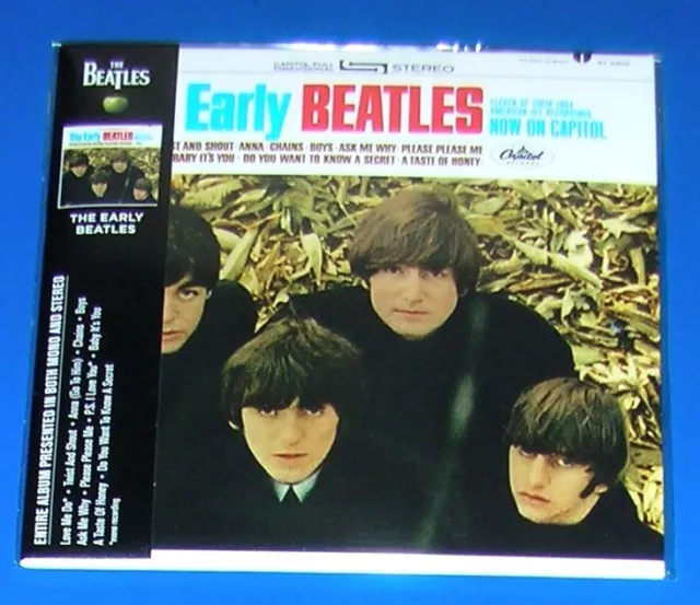 THE BEATLES, The Early Beatles, US CD, obi strip, 11 tracks, THE US ALBUMS