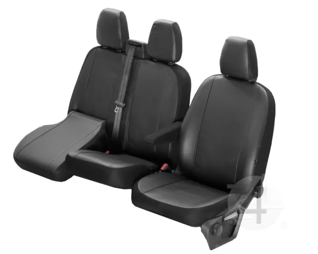 Sitzbezüge passend für Knaus Wohnmobil in Schwarz Blau Pilot 4.5