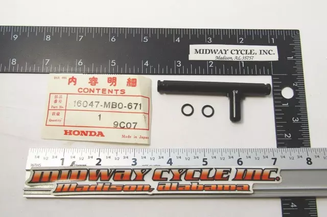 NEW HONDA VF700 FUEL JOINT SET B 16047-MB0-671 VF 700 750 1100 MAGNA SABRE lm