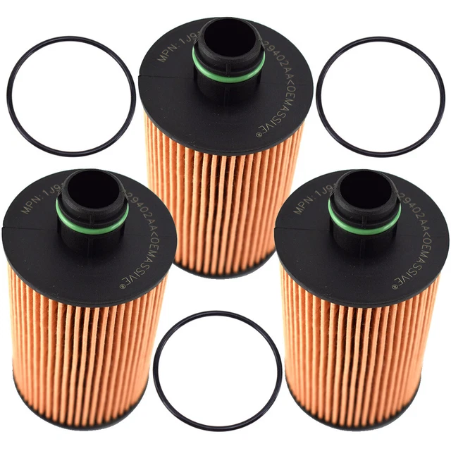 3X ENGINE OIL Filter For Dodge Ram 1500 20142018 3.0L 2987CC DIESEL