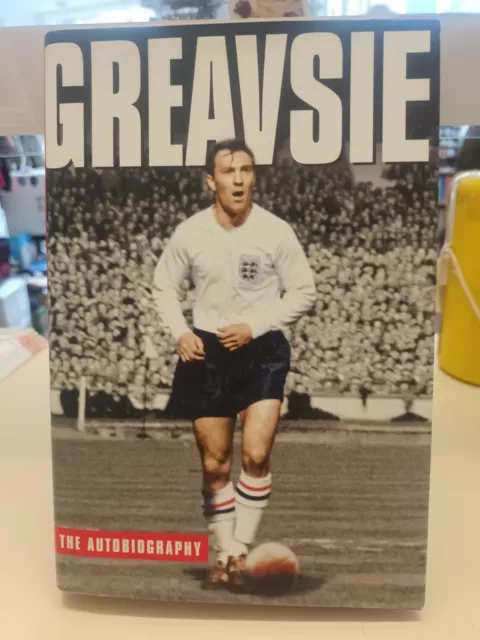 Greavsie Jimmy Greaves Hand Signed 1st Edition