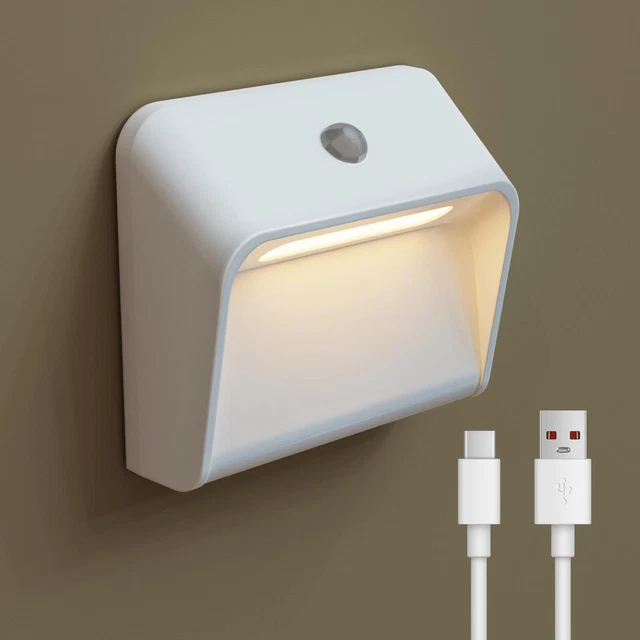 CkeyiN 2 PCS Lampe Murale Sans Fil LED Télécommande - Détecteur Mouvement Pour Placard Tableaux