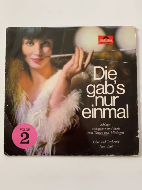 Die Gab's Nur Einmal Follow 2 Hans Last LP Polydor 46843 importación Alemania en muy buen estado + vinilo